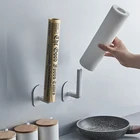 Подставка-органайзер для туалетной бумаги, настенная, стойка для кухни ванной комнаты, 1 шт.