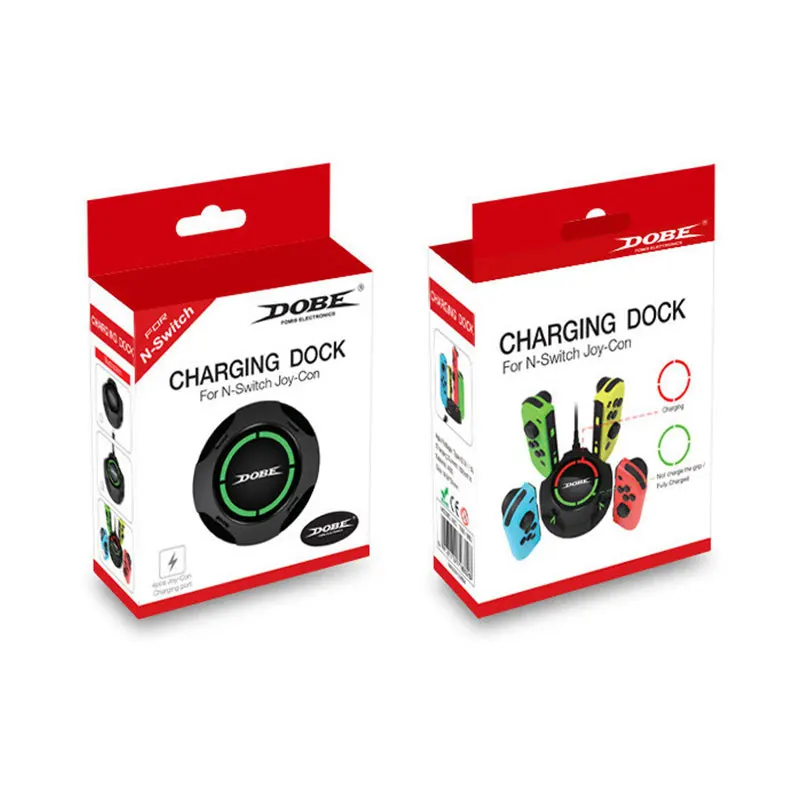 Контроллер с 4 док станциями для Nintendo Switch Joy Con|Зарядные устройства| |