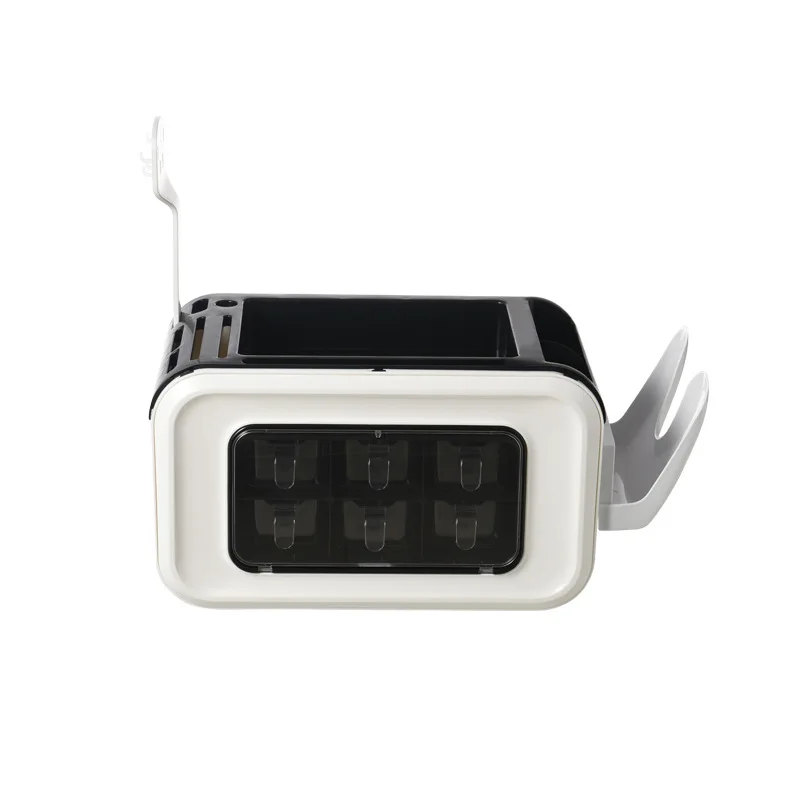 

Japanese kitchen seasoning box storage rack home desktop knife holder chopsticks cage dust and pest control rack MJ710