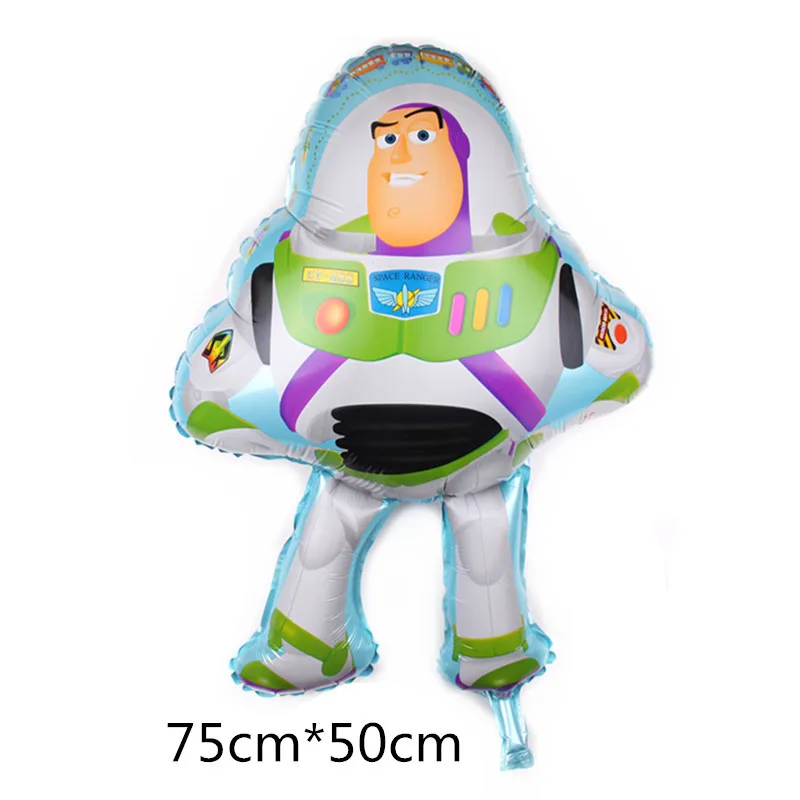 Фольгированные воздушные шары Buzz Lightyear мультяшный ажурный латексный шар баннер