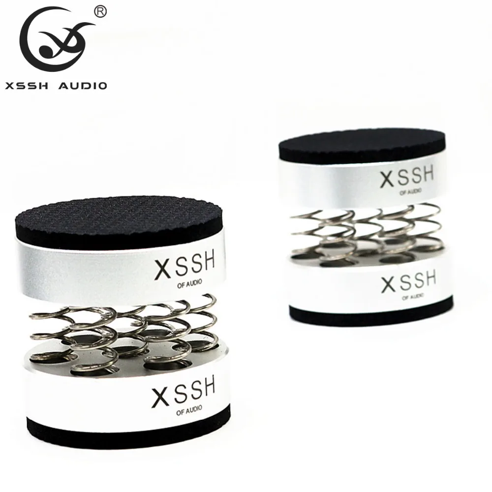 Новое поступление XSSH Audiophile Ударные Шипы весной демпфирования Колодки Обновить Hi