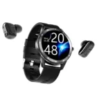 Смарт-часы X6 2021 TWS Bluetooth-наушники 2 в 1 пульсометр Монитор артериального давления спортивные Смарт-часы фитнес-часы для телефона