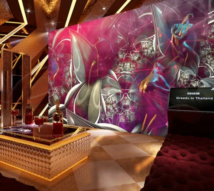 Пользовательские обои для стен 3 D гостиная спальня художественный фон Настенная