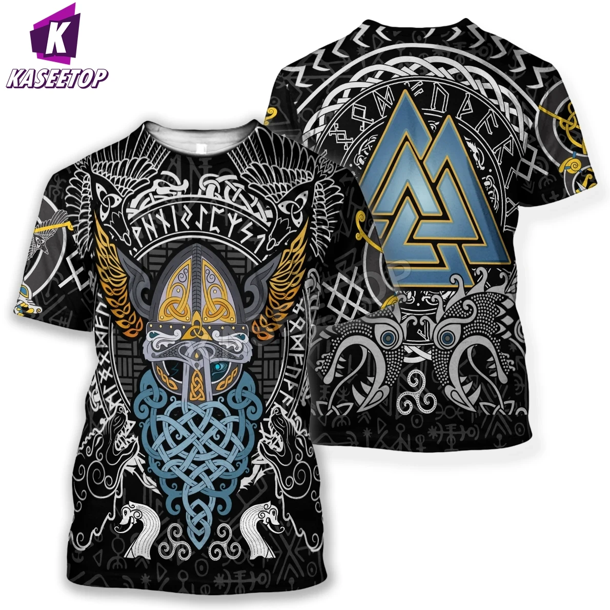 

Cool Tattoo Viking Men T Shirt O-Neck Cosplay Costume Summer Casual Hip Hop 3D Print T-shirt Camisetas Hombre Tracksuit Top Tee