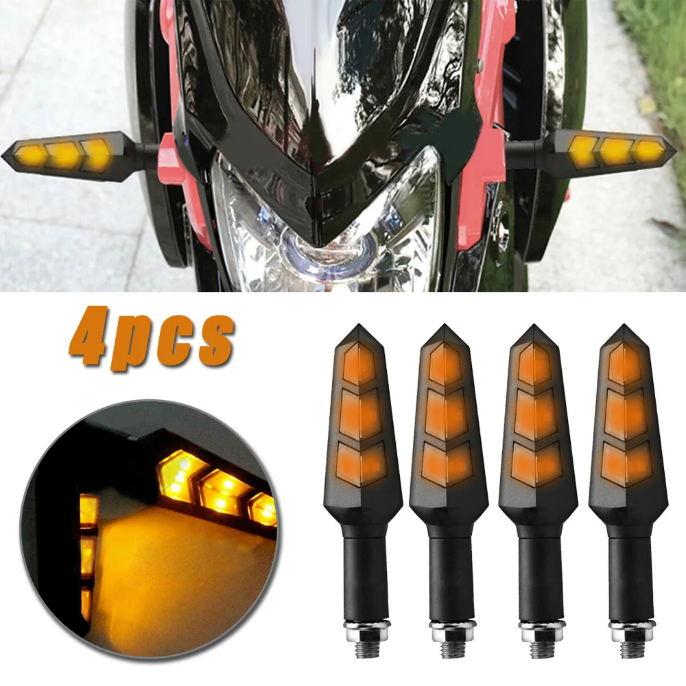 4 шт. 12 В светодиодный индикатор поворота светильник точечный противотуманная