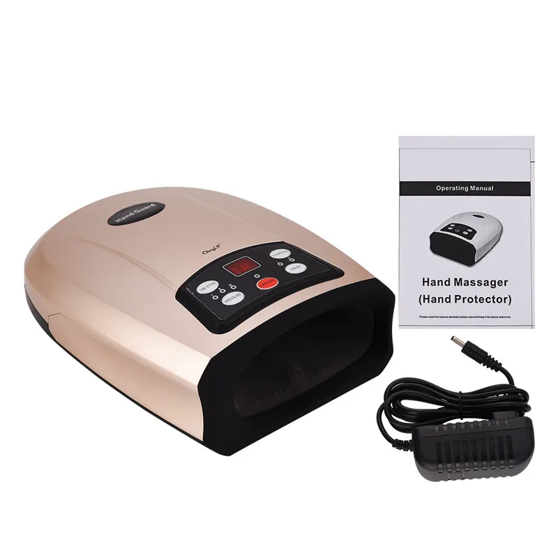 

Heated Electric Hand Massager Palm Massage Air Compression Finger Massager Apparatus Led Display Hand Beauty Care Machine
