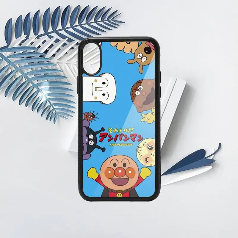 

Anpanman cute japanese cartoon high quality coque Phone Case PC for iPhone 11 12 pro XS MAX 8 7 6 6S Plus X 5S SE 2020 XR