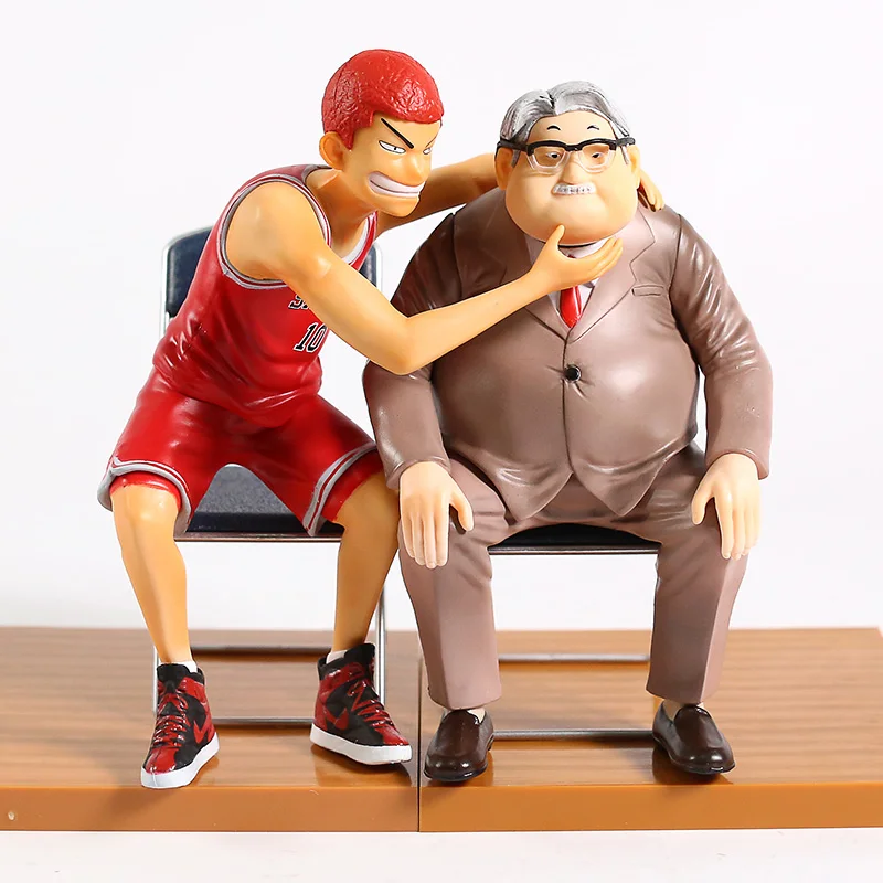 ПВХ фигурка Slam Dunk Hanamichi Sakuragi Shohoku Anzai Sensei Коллекционная модель игрушки|Игровые