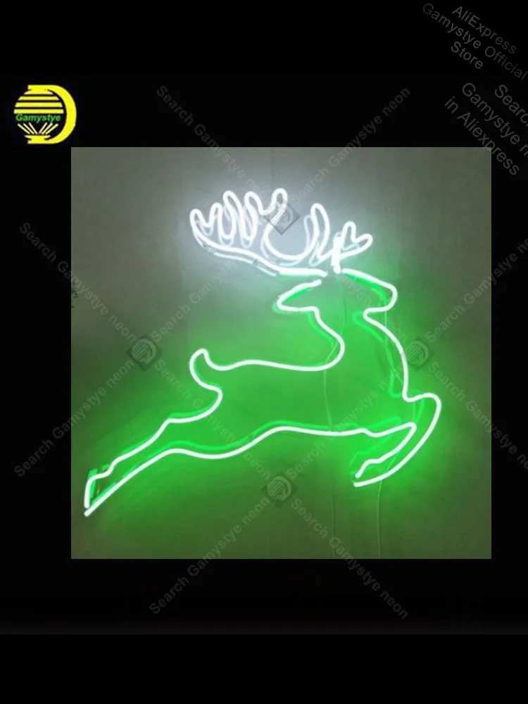 

Neon Sign for Deer Running Shop Display hunt Decoracion Express coffee Neon zipp lighter neon accessories anuncio luminoso