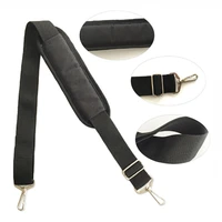 3 8cm wide computer bag nylon strap men briefcase crossbody bag shoulder belts adjustable long bands black