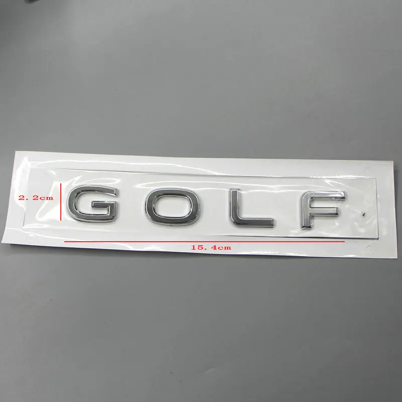 Подходит для Golf 4 5 6 7 8 MK4 MK5 MK6 MK7 MK8 багажник с надписью и задним логотипом |