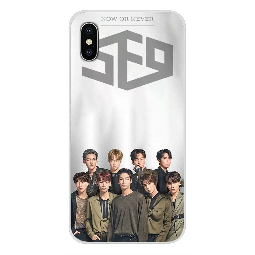 For Xiaomi Mi4 Mi5 Mi5S Mi6 Mi A1 A2 5X 6X 8 9 Lite SE Pro Max Mix 2 3 2S Transparent Soft TPU Case sf9 kpop Korean group boy | Мобильные
