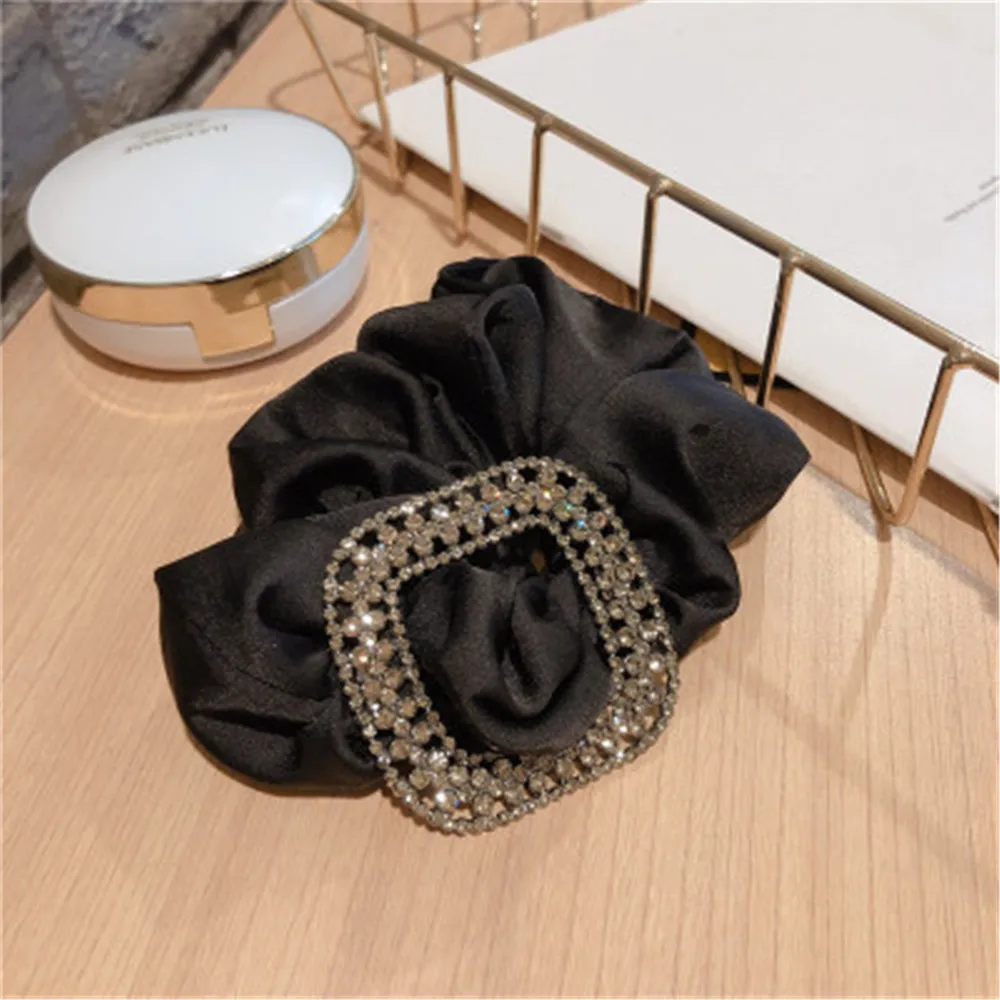 

Elastic Rubber Band Square Chiffon Rubber Band Hair Accessories Hair Ring Head Rope