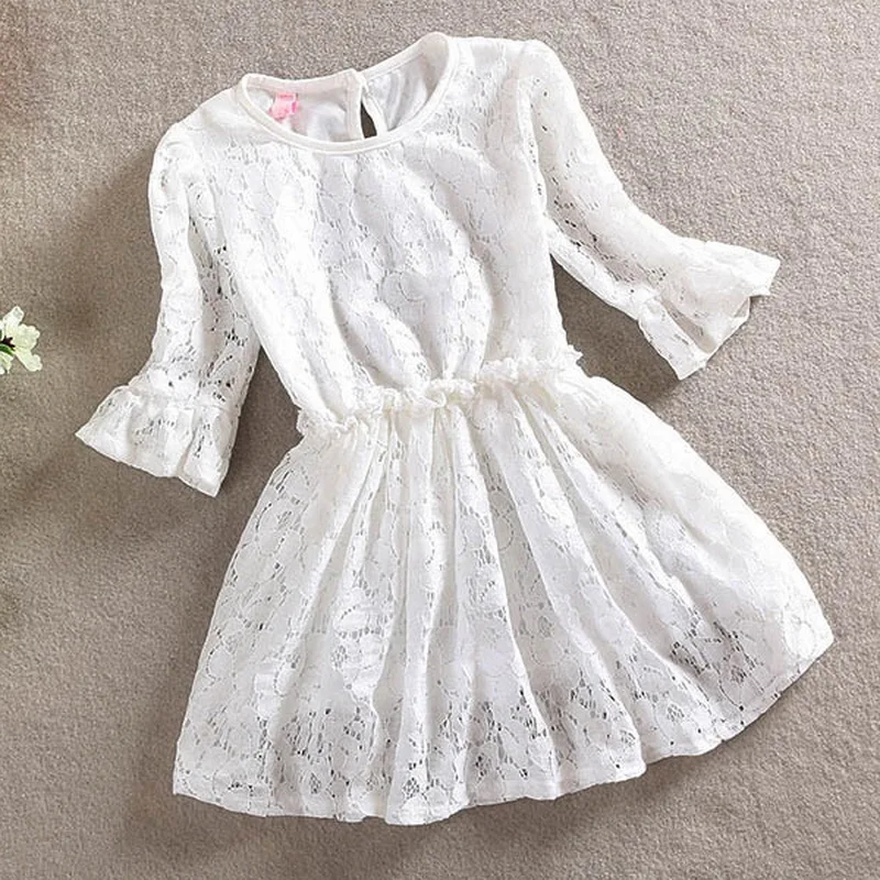 Toddler Girls Casual Beach Dress Summer Little Half Sleeve Cotton Kids Beauty and Short Costume for 2-5Y | Детская одежда и обувь