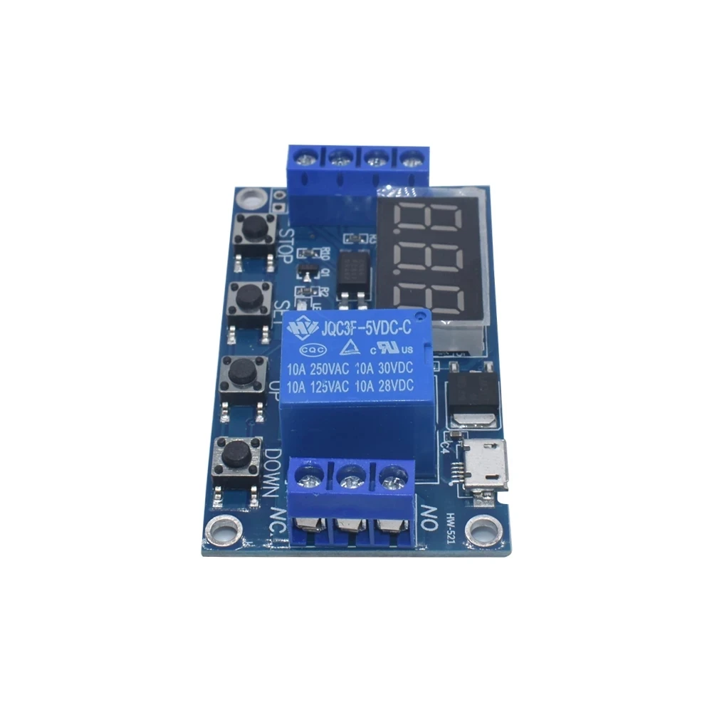 6-30V Модуль реле переключатель Время задержки срабатывания цепи таймер цикла