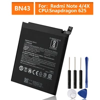replacement battery for xiaomi redmi note 4x redrice note 4x standard version bn43 note4 note 4 global snapdragon 625