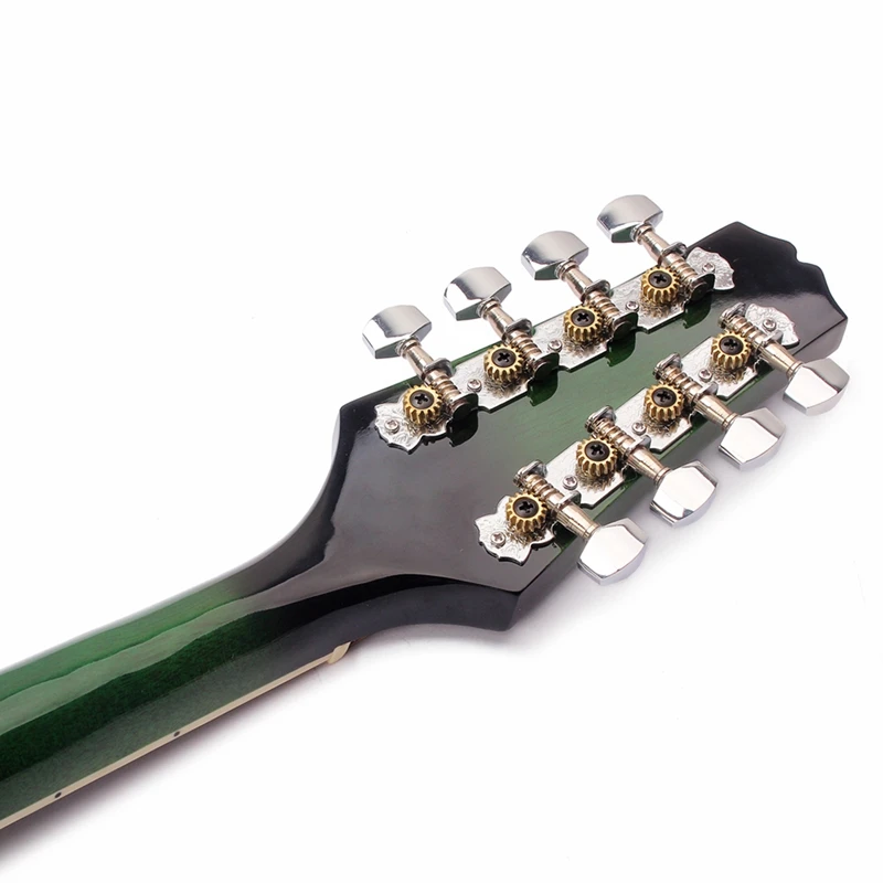 Горячая HG 8 String липа мандолин музыкальный инструмент с палисандр стальной