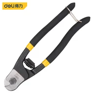 deli 8 inch rope scissors steel wire rope pliers stainless steel cable cutter tool for 1mm 2mm 3mm 4mm diameter stranded wire