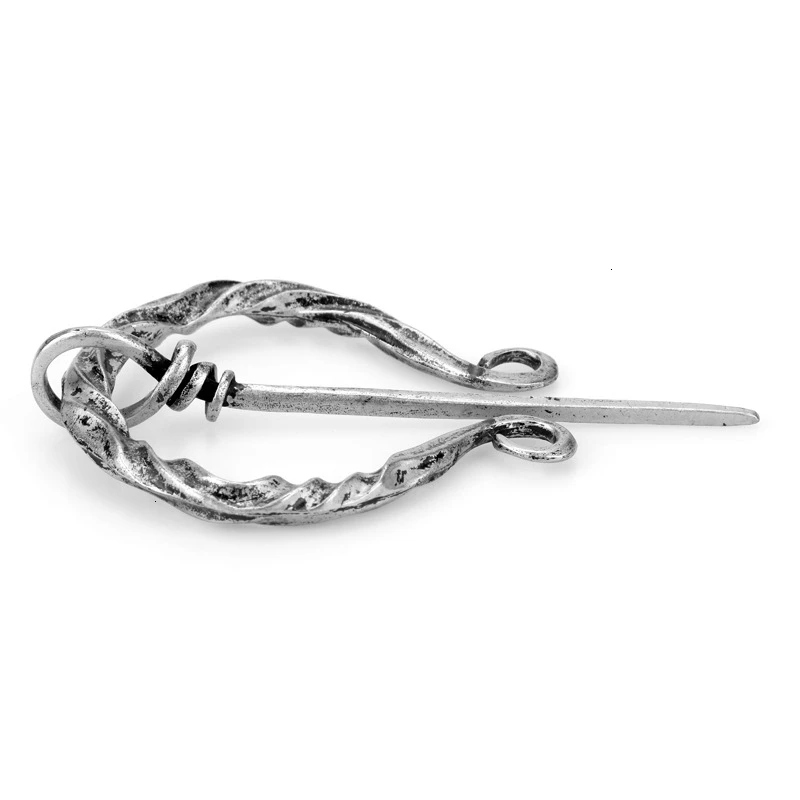 

Viking Style Vintage Pins Collection Retro Viking Brooch Collection Twists Knotted Fibula Cloak Pin Penannular Cloak Shawl Pin