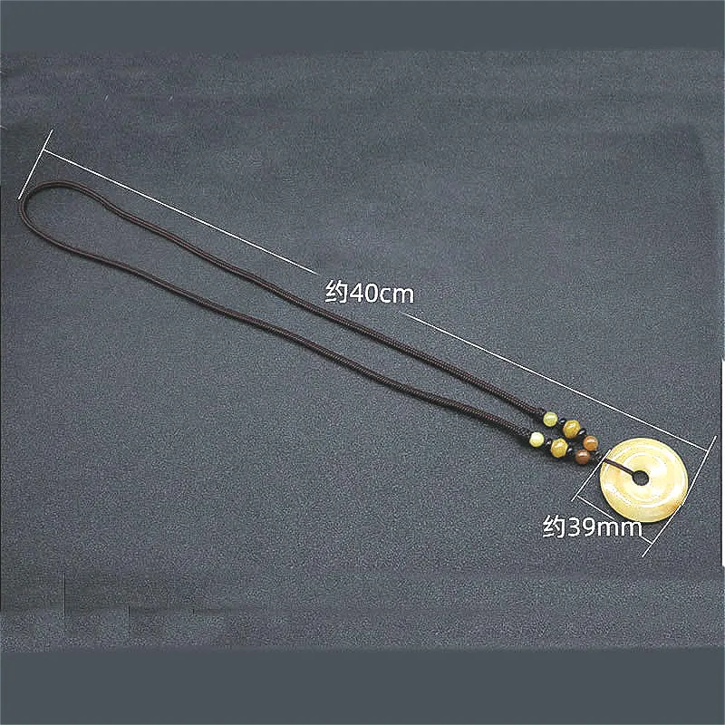 Ожерелье женское из натурального розового камня и красного оникса с безопасной