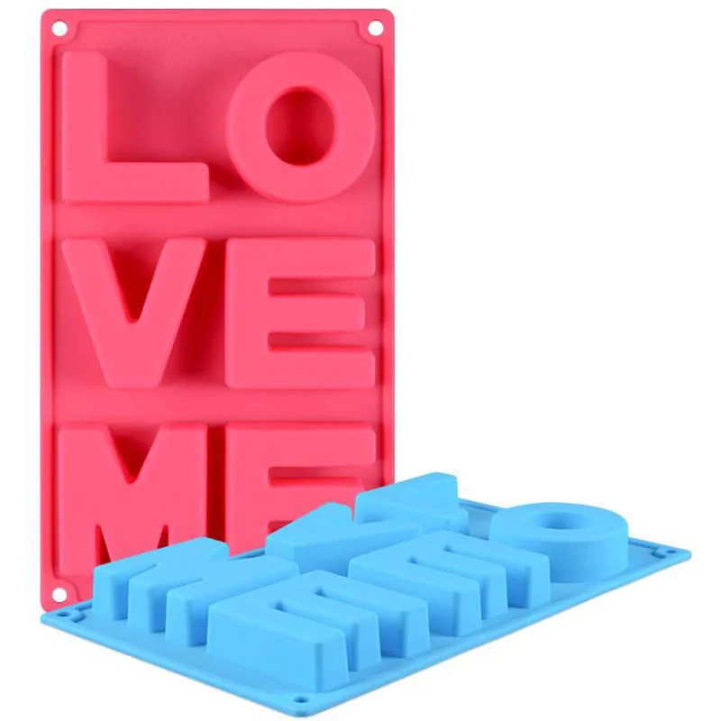 Силиконовая форма с надписью LOVE ME|Глиняные формы| |
