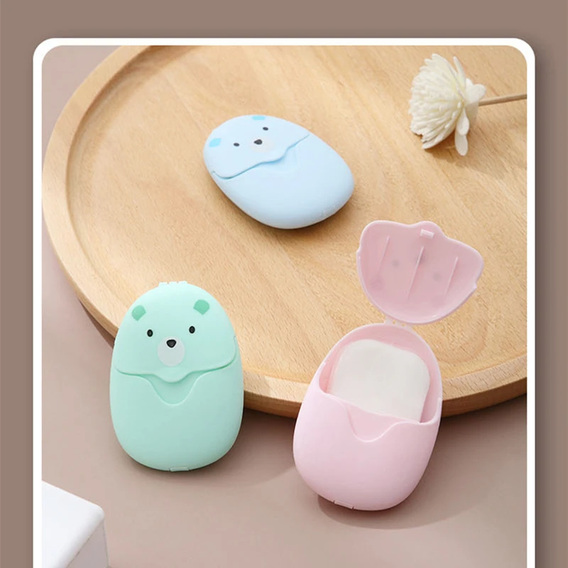 50 шт. портативная бумага для мыла рук | Дом и сад