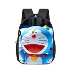 Школьные ранцы Doraemon для детей дошкольного возраста, рюкзаки для девочек и мальчиков, 12 дюймов