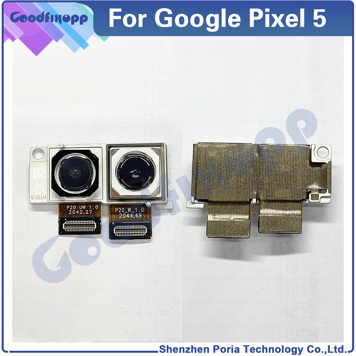 100% Протестировано Высокое качество для Google Pixel 5 GD1YQ GTT9Q модули камеры телефона