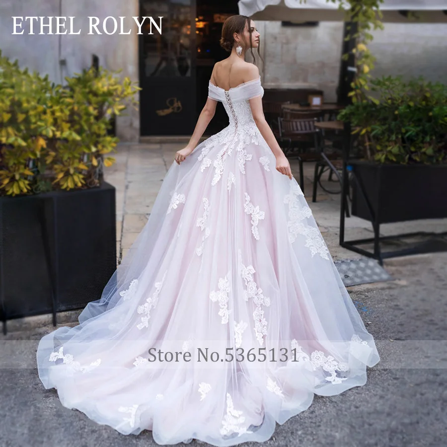 Женское свадебное платье ETHEL ROLYN розовое ТРАПЕЦИЕВИДНОЕ ПЛАТЬЕ С кружевной