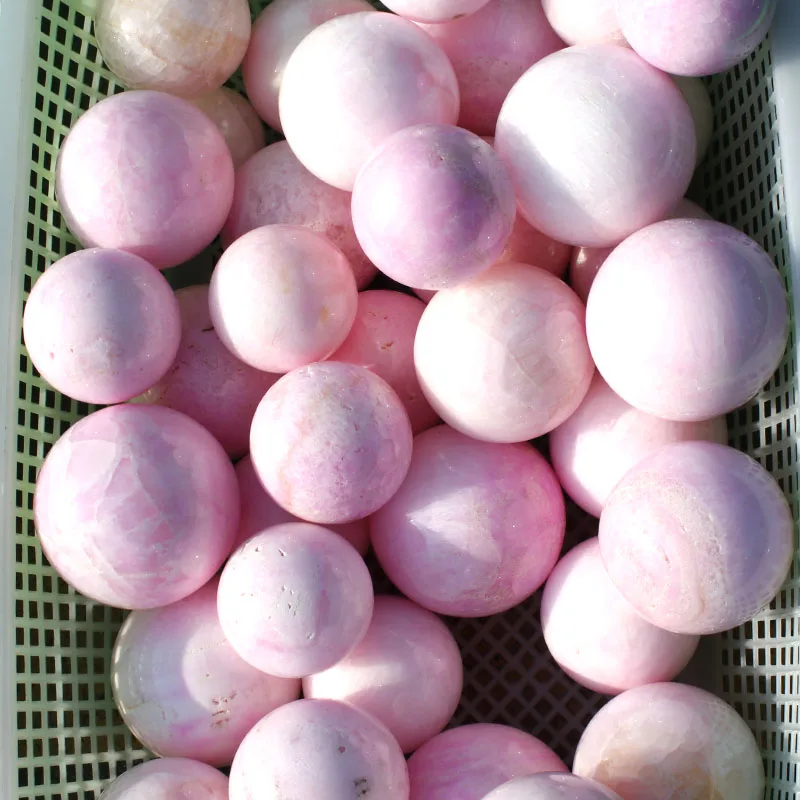 

1 Kg Heated Natural Hemimorphite Stone Spheres For Home Decoration