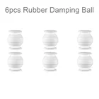 6 шт резиновых прокладок демпфирующие шарики из мягкого силикона с креплением для DJI Phantom 3 Advanced Стандартный SE запасные Запчасти замена аксессуар