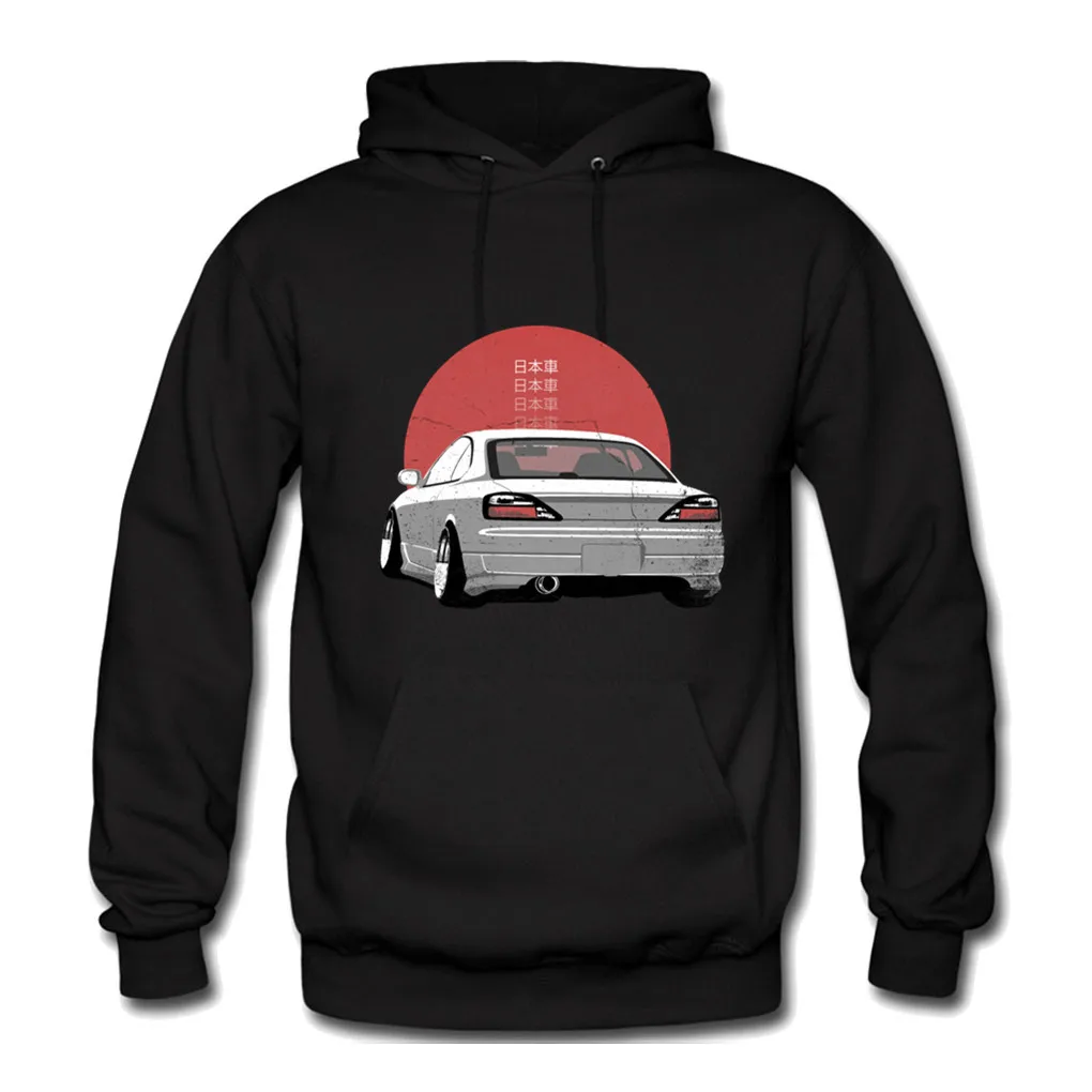 JDM Nissan GTR S14 S13 пара печатных хип хоп толстовки для мужчин и женщин Зимняя уличная