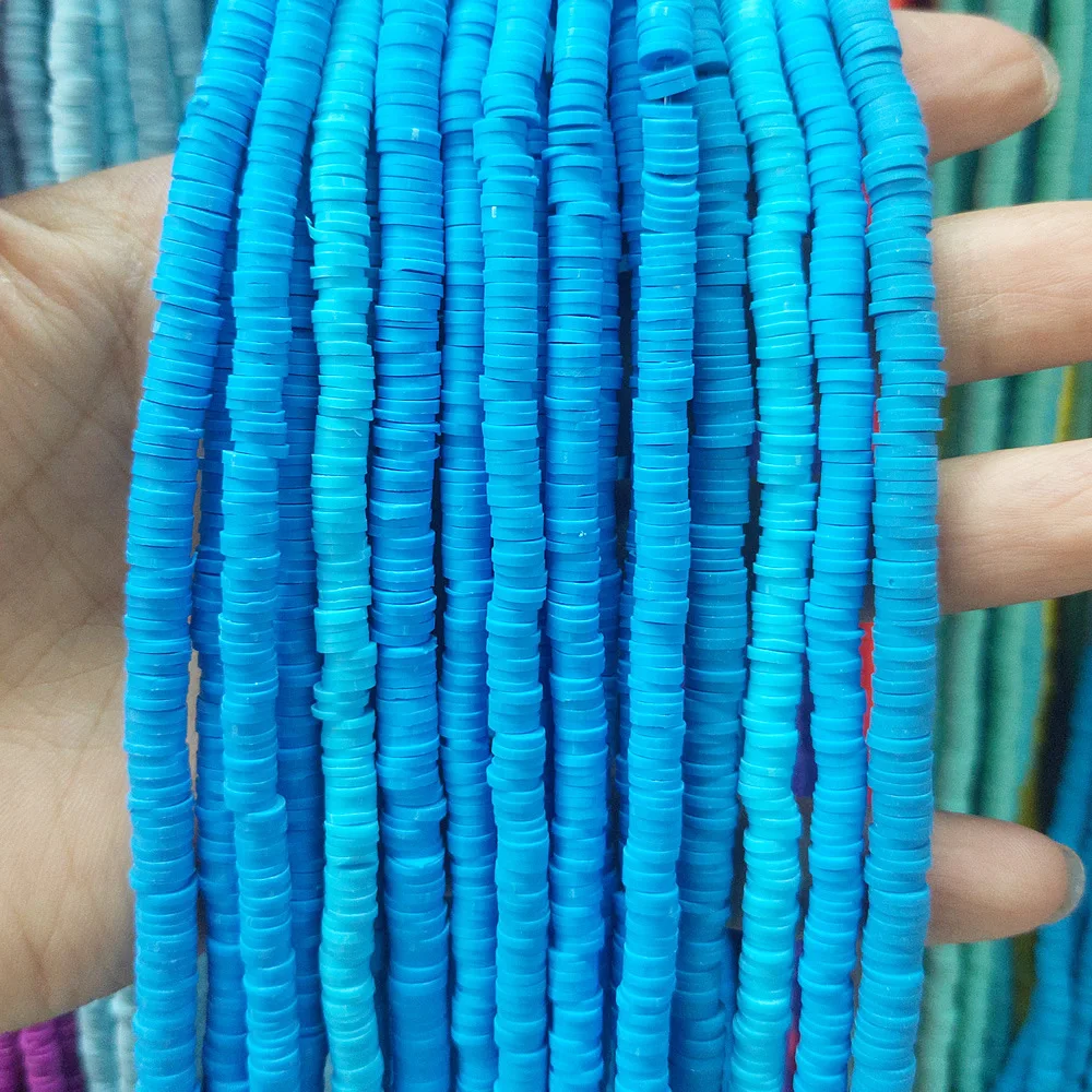 4-8 мм мягкие керамические полимерные глиняные бусины ломтик свободные