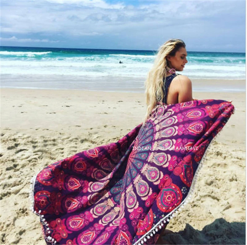 Beach shawls and wraps summer scarf women shawls designer scarf women luxury brand scarf Circle shawls pareos de playa muje