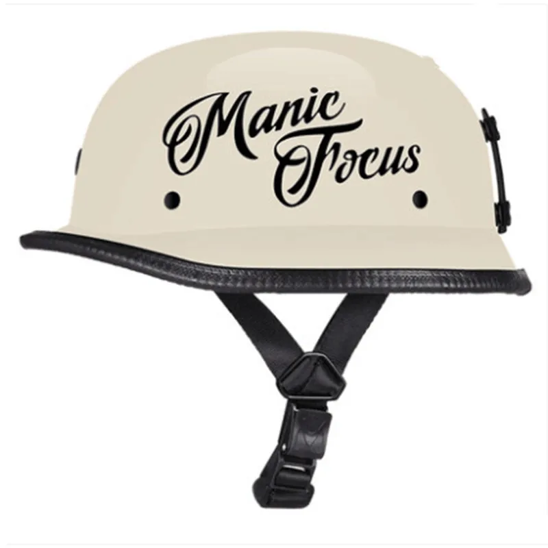 Мотоциклетный шлем уникальный винтажный полулицевой в немецком стиле 4 типа M/L/XL |