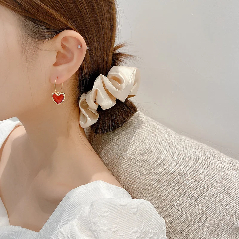 

Silver Needle Love 2021 Punk Hot Sale Earrings for Women Girls European Wedding