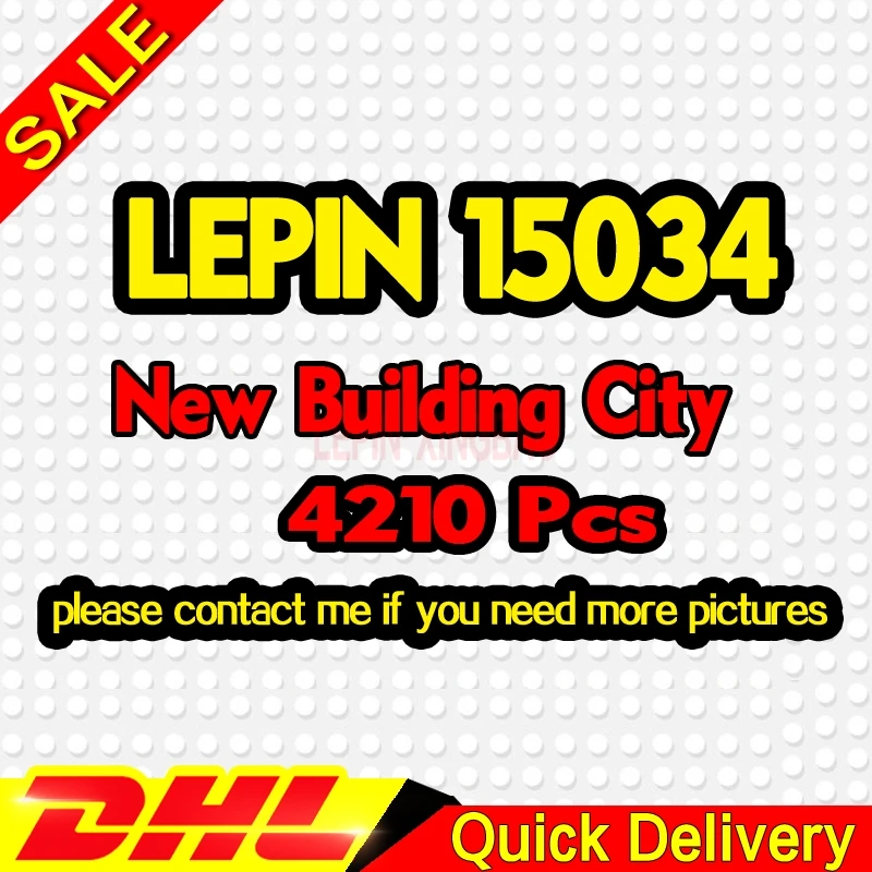15034 DHL leleings 15019 15001 15002 15003 15004 15005 15007 15008 15011 16050 15031 15034 15035 XINGBAO 01001 модель строительные блоки - Цвет: 15034