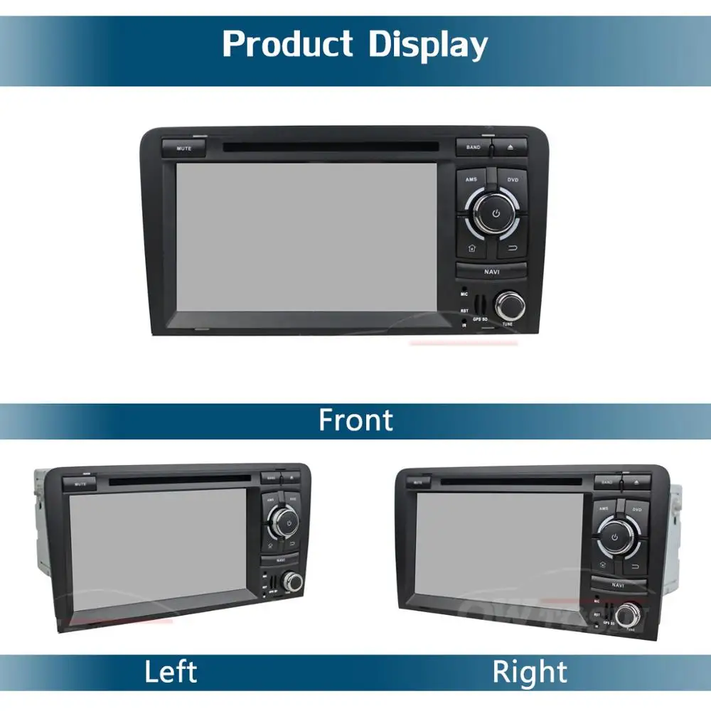 7 &quotIPS 8Core 4 Гб + 64 ГБ Android 9 0 автомобильный dvd-плеер для Audi A3 2004 2005 2006 2007 2008 2009 2010 2011 S3 DSP