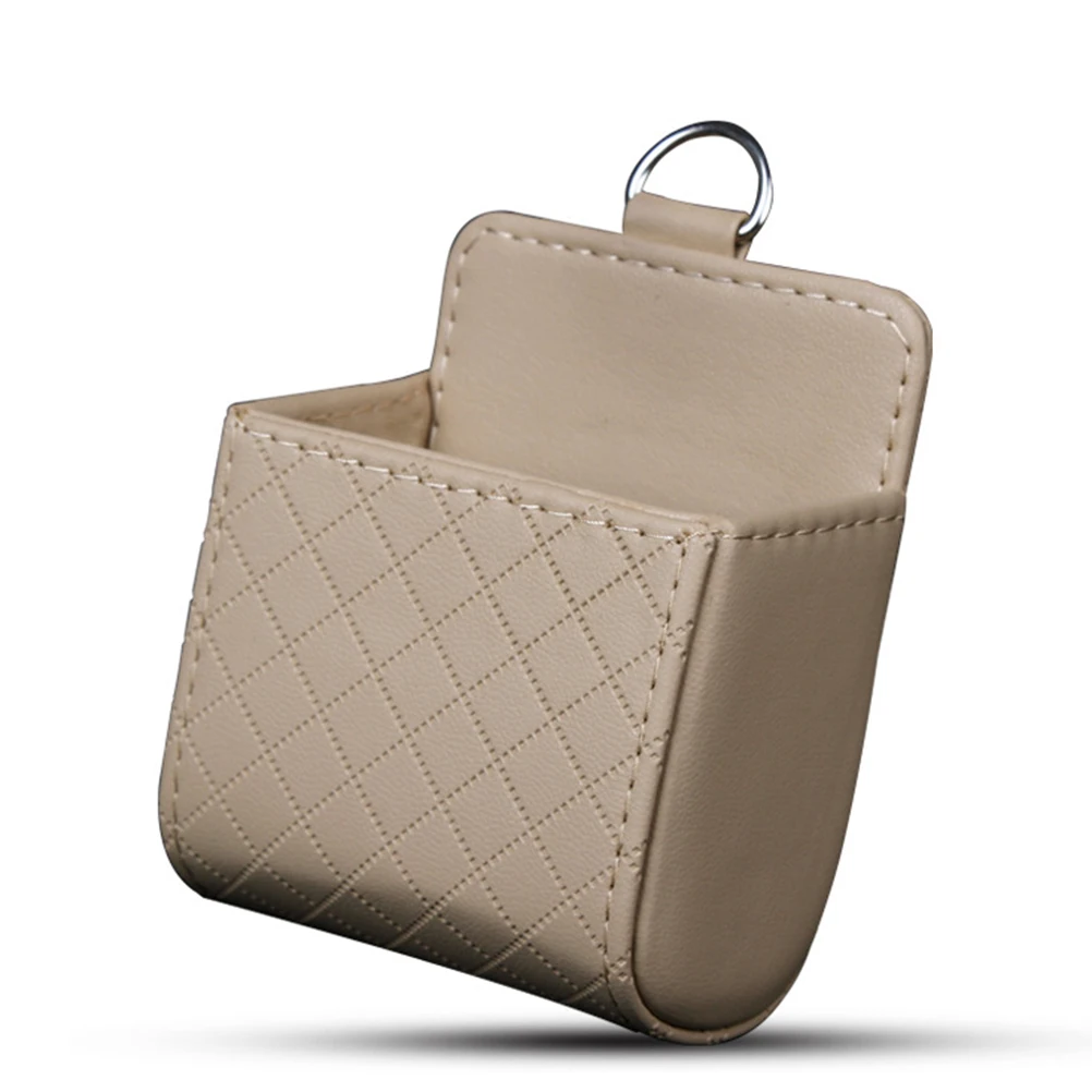 

New Auto Car net Storage bag Mobile Phone Pocket car Organizer hanging Bag Holder Accessory