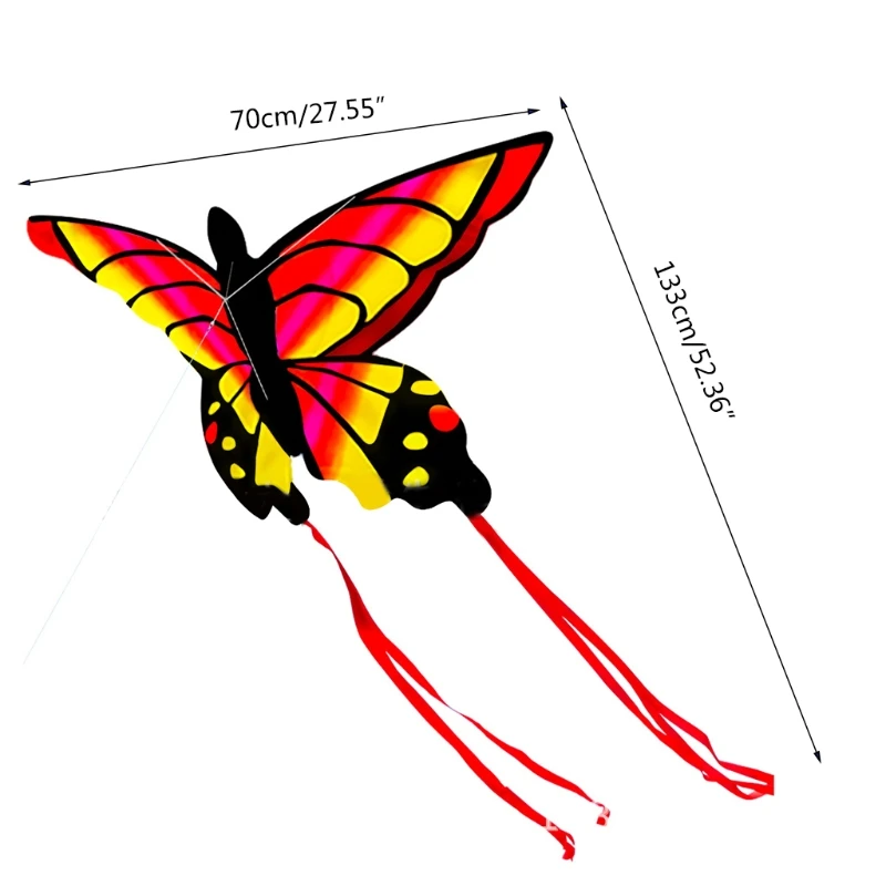

KITE for Kids and Adults Amazing Colorful Butterfly Kite for Outdoor Games and A