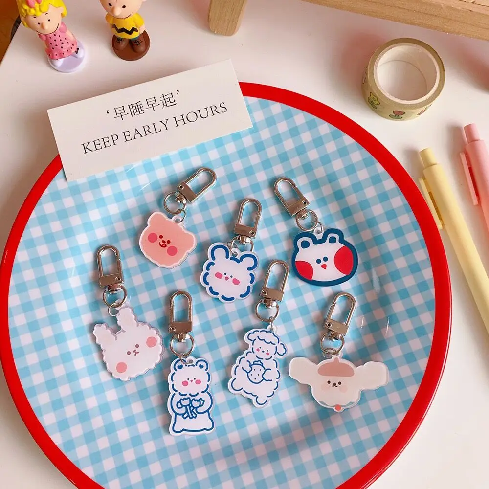 Bentoy Milkjoy Rabbit Bear Bags Accessory Japan Korea Fashion Key Chain Ring Children Gift Bag Sccessories Wholesale | Багаж и сумки