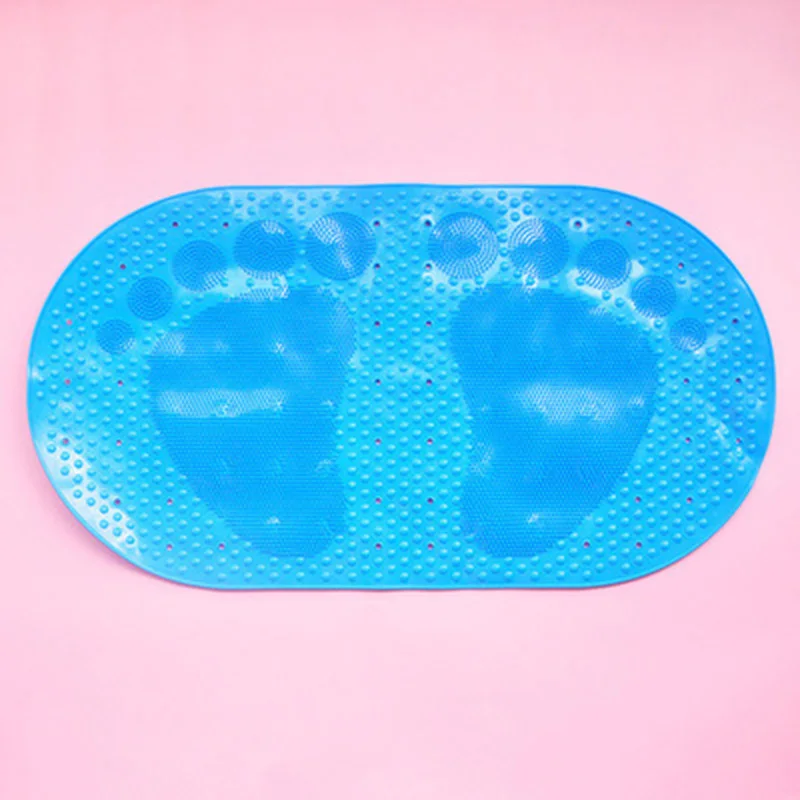 Большой пластиковый коврик для ванной комнаты из ПВХ с присоской экологически