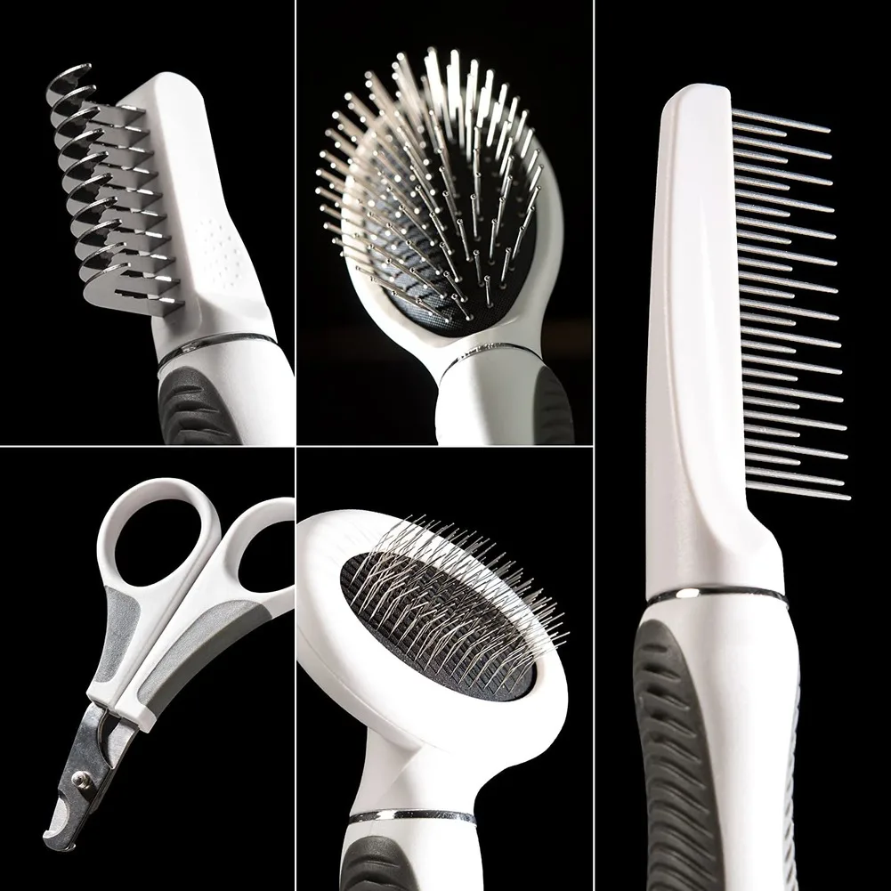 Набор для груминга домашних животных расчески коротких и длинных волос кошек