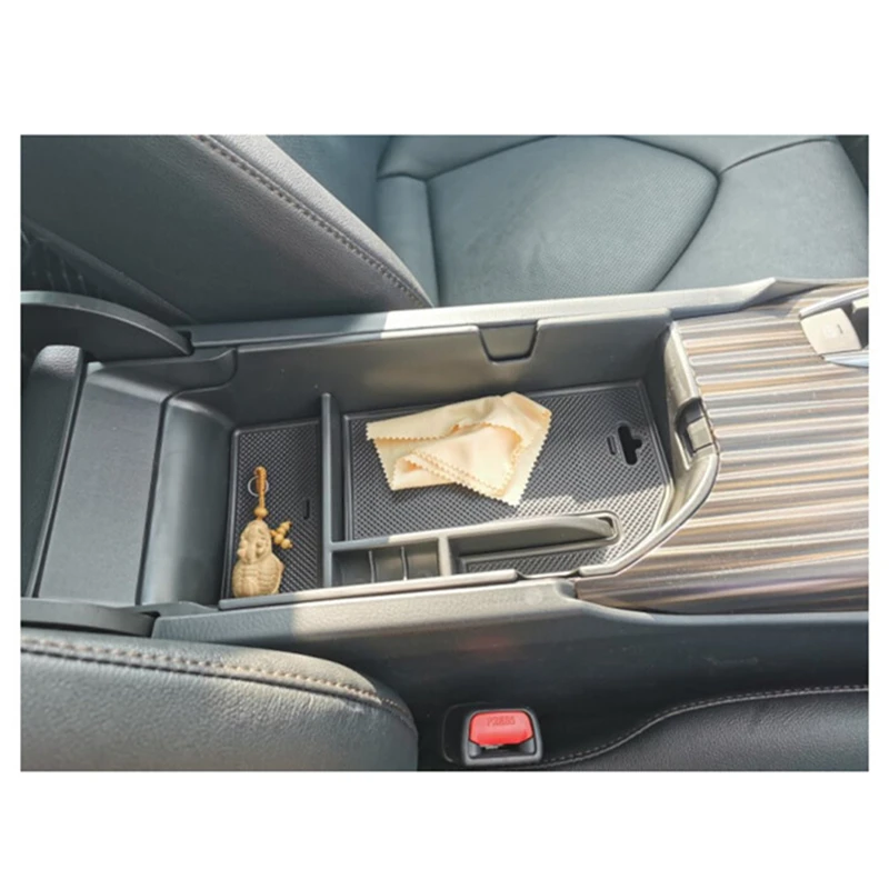 Подлокотник вторичная коробка лоток для хранения консоли подходит Toyota Camry XV70 L LE SE