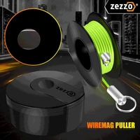zezzo wiremag puller professional electric cable tape conduit duct cable push puller tools wheel pushing for wiring installation