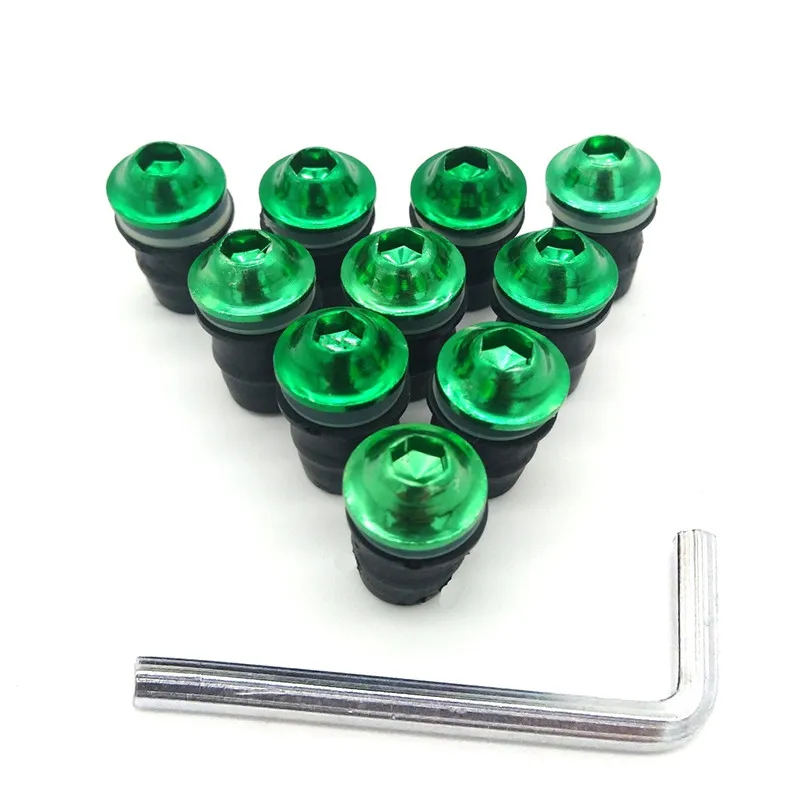 Motorcycle 10PCS Windscreen Windshield Bolts Screws for YAMAHA YZF 600R Thundercat R1 R6 R25 R3 FZ1 FAZER FZS 1000S |