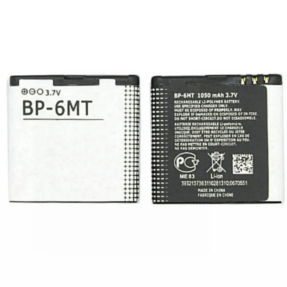 BP 6MT 1050 мАч сменная батарея для Nokia 6720C E51 E51i N78 N82 N81 6720 5610 6110 Аккумуляторы мобильных