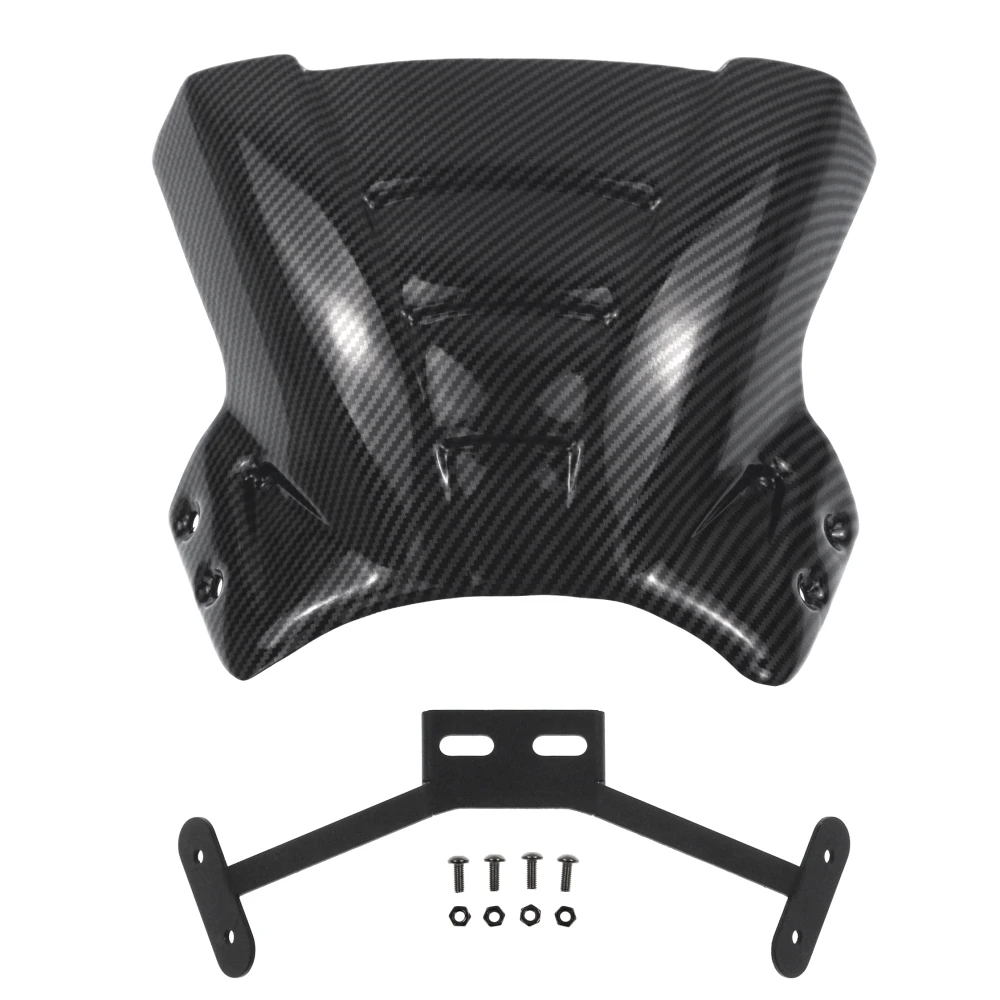 carbon fiber MTKRACING для CB650R аксессуары для мотоциклов экран обтекатель ветрового стекла - Цвет: carbon fiber