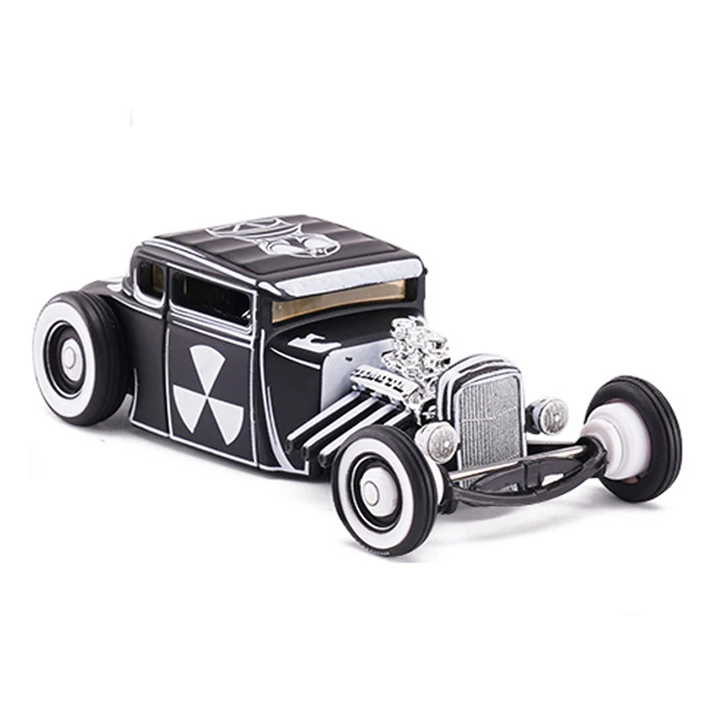1/64 Scale Classic Racing Car Model Vehicles Diecast Miniature Model 1929 Vintage Car Collection Collective Gift Home Decoration