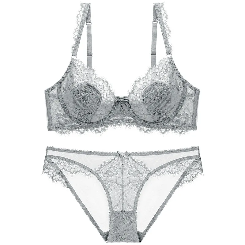 Сексуальный дышащий ультра тонкий бюстгальтер с эффектом пуш ап кружевной